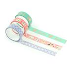 Kit Fitas Adesivas Washi Tape Love com 3 Unidades Pug Love