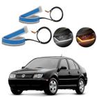 Kit Fitas Led DRL Farol + Seta 12v 45cm Bora 2000 2001 2002 2003 2004 2005 2006 2007 2008 2009 2010 2011