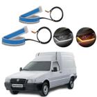 Kit Fitas Led DRL Farol + Seta 12v 60cm Fiorino 2004 2005 2006 2007 2008 2009 2010 2011 2012 2013