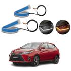 Kit Fitas Led DRL Farol + Seta 12v 60cm Yaris 2018 2019 2020 2021 2022 2023 - Light Strips Led