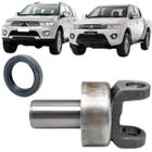 Kit flange luva + retentor da caixa tração redução do cardan dianteiro l200 triton pajero dakar 3.2 3.5 08 a 18