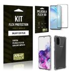 Kit Flex Protection Galaxy S20 PlusCapa Anti Impacto + Película Flex 5D - Armyshield