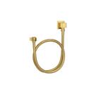 Kit Flexivel Gold Quadrado C/ Suporte Ducha Manual