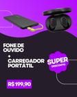 Kit Fone Bluetooth + Power Bank Pineng: tenha Experiência Auditiva e seus Dispositivos carregados! - smartcase