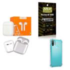 Kit Fone Sem fio + Capinha Motorola E20 + Película 3D