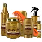 Kit Forever Liss Banho de Verniz Completo Pente Beauty Secret