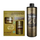 Kit Forever Liss Banho de Verniz + Wess OX 20 Vol. 900ml