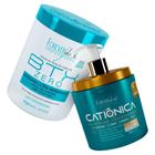 Kit Forever Liss Btx Zero 1000G + Máscara Catiônica 450G