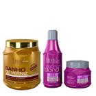 Kit Forever Liss Duo Platinum Blond e Banho De Verniz 1kg