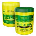 Kit Forever Liss Máscara Abacachos + Leave-in Abacachos 950g