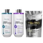 Kit Forever Liss Semi Definitiva + Wess Pó Descolorante 500g