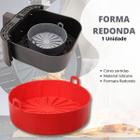 Kit Forma Silicone Airfryer Micro-Ondas Reutilizável Waffle - Escolha Seu Kit