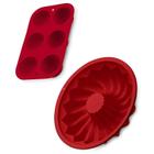 Kit Forma Vada Silicone Fácil Limpar Forma Silicone - Up Home