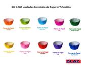Kit Forminha de Papel n 5 Sortido c/ 1000 unidades - Plac