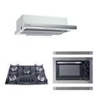 Kit Forno De Embutir 45l Cooktop 5 E Depurador Safanelli