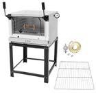 KIT - Forno Gás Industrial Roma Inox FIRI80 + Grade Extra + Kit Gás