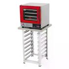 Kit - Forno Turbo Elétrico Fast Oven PRP-004 Plus 220V Vermelho + Bancada MES-004 - Progás