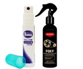 Kit Foxy Remove Graxa Piche Óleo Spray Antiembaçante Viseira