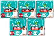 Kit Fralda Calça Pampers Pants Ajuste Total - Tam XXG - +14kg - BARATO ATACADO - 210 Tiras