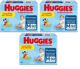 Kit Fralda Descartável Huggies Tripla Proteção - Tam M - 276 Unidades - BARATO