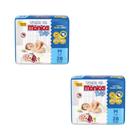 Kit Fralda Descartável Turma da Mônica Baby Jumbo - Tam M - 56 Fraldas - BARATO