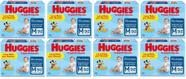 Kit Fralda Huggies Tripla Proteção HIPER - Tam M - 736 Unidades - OFERTA