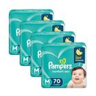 Kit Fralda Pampers Confort Sec Super Tamanho M 280 unidades