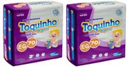 Kit Fralda Toquinho Confort Sec Hiper (Dia & Noite) Tam EG - ATACADO BARATO - 140 Unidades/Tiras