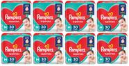 Kit Fraldas Pampers Supersec (Jumbinho) - Tam M - 240 Tiras ATACADO BARATO