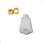 Kit frasco para aromatizador r24/410 com tampa dourada - LADEIRA BIJUTERIAS