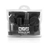 Kit Frascos Viagem Higiene P/ Bolsa Mini Potes Borrifador - JACKI DESIGN