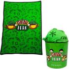 Kit Friends Central Perk Manta Ultra-soft Plush+ Balde Pipoca Oficial Warner Bros - Zona Criativa