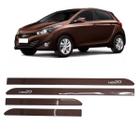 Kit Friso Lateral Hyundai HB20 Hatch Marrom Clay (Pintado)