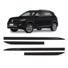 Kit Friso Lateral T-Cross Preto Ninja Slim Sean Car