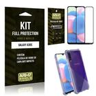 Kit Full Protection Galaxy A30S Película de Vidro 3D + Capa Anti Impacto - Armyshield