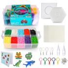 Kit Fuse Beads Darice Melty Beads 7200 peças para crianças a partir de 6 anos