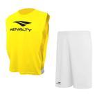 Kit Futebol Penalty Colete + Calção Juvenil