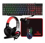 Kit Gamer 5 Em 1 - Kross Elegance - Usb, Led - Ke-gk5150