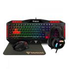 Kit Gamer Gamdias Poseidon Teclado Mouse Headset MousePad - M2 US