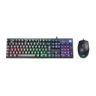 Kit Gamer HP KM300F - Teclado, RGB, ABNT2 + Mouse RGB - 8AA01AAAC4