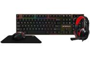 Kit Gamer Kwg Aries M1 Lite 4 Em 1 Teclado Com Mouse, Headset E Mousepad - Kwg