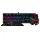 Kit Gamer KWG Draco E1A c/ Teclado Mouse Headset e Mousepad