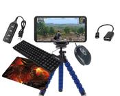 Kit Mobilador Gamer Jogar Ff No Celular Com Teclado e Mouse Jogue Igual Sense TOP - VINIK - Kit Periféricos - Magazine Luiza