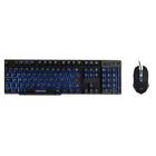 Kit Gamer OEX Game Combo Punch - Teclado, LED, ABNT2 + Mouse, LED - TM302