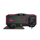 Kit Gamer Poseidon M2 Teclado + Mouse + Mousepad + Headphone - Redragon