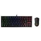 Kit Gamer Redragon Teclado Mecânico Kumara, RGB, Switch Outemu Blue, PT + Mouse Cobra M711, Chroma, 10000DPI - S118