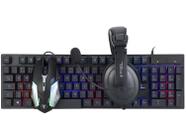 Kit Gamer RGB Teclado Mouse Headset Bright 543