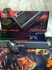 Kit Gamer Teclado+Mouse+Headset+MousePad Knup