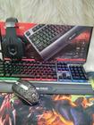 Kit Gamer Teclado+Mouse+Headset+MousePad Knup