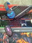 Kit Gamer Teclado+Mouse+Headset+MousePad KnupXFeir